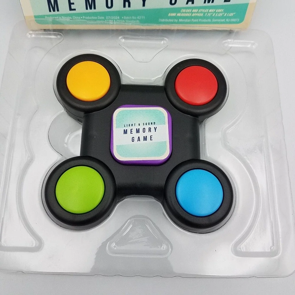 Light and Sound Memory Game for Kids‎ Adults Game Parlor Tested Works